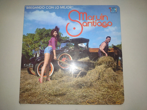 Lp Vinilo Marvin Santiago Bregando Con Lo Mejor Salsa 