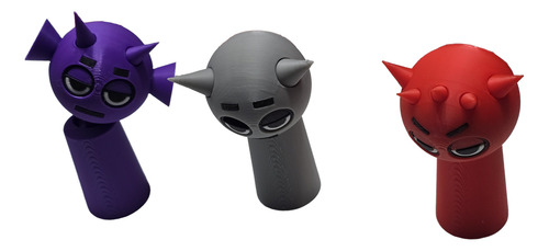 Pack Incredibox Sprunki Game Beatboxers Durple Gray Raddy