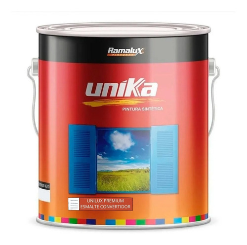 Imagen 1 de 5 de Esmalte Convertidor Unilux Gris 1.0 Lts