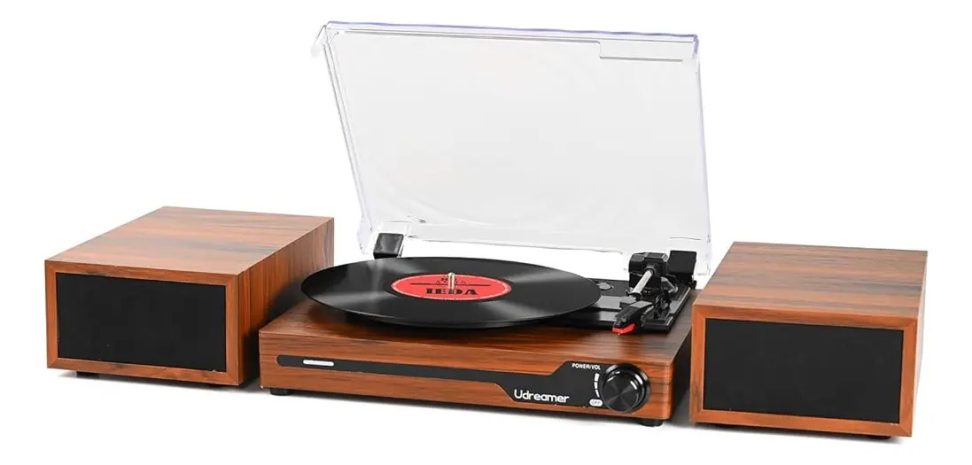 Tocadiscos De Vinilo Con Altavoces Externos Bt 5.3 Tocadisco
