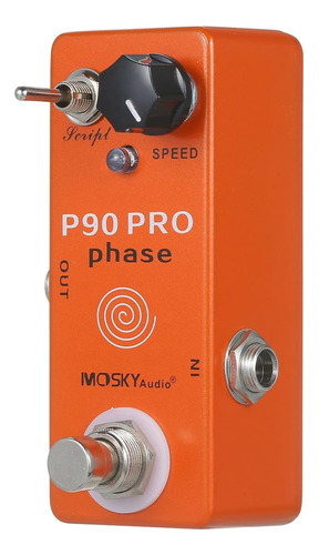 Pedal De Fase, Moskyaudio P90 Pro Phase Phaser Pedal Ef...