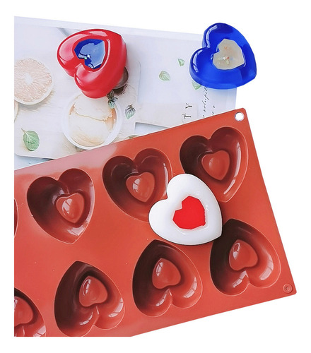 * Q 8 Even Hearts For Hornear Tartas Diy Con Fondant Y