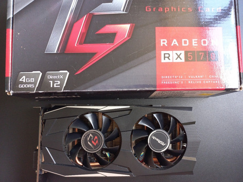 Tarjeta De Video Amd Asrock Rx 570 4gb