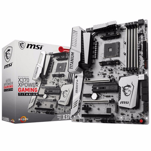 Board Msi X370 Xpower Gaming Titanium Socket Amd Am4 Ryzen