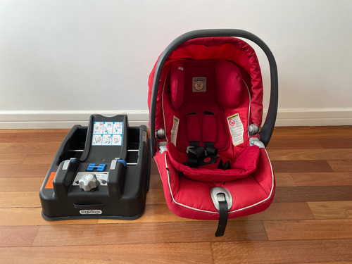 Huevito Con Base Para Auto Peg Perego Primo Viaggio Tri-fix Rojo Rojo (Usado)