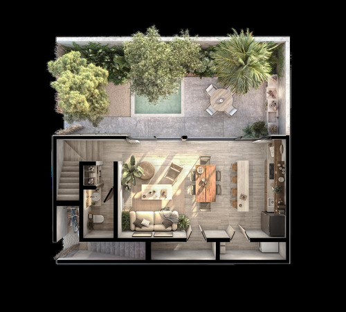 Casa En Venta De 3 Recàmaras Con Lock Off En Tulum (1087)
