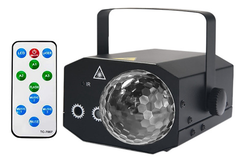 Luz Led Para Fiesta, Bola Mágica De Cristal, Con Control De