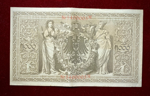 Billete 1000 Marcos Alemania 1910 Oferta