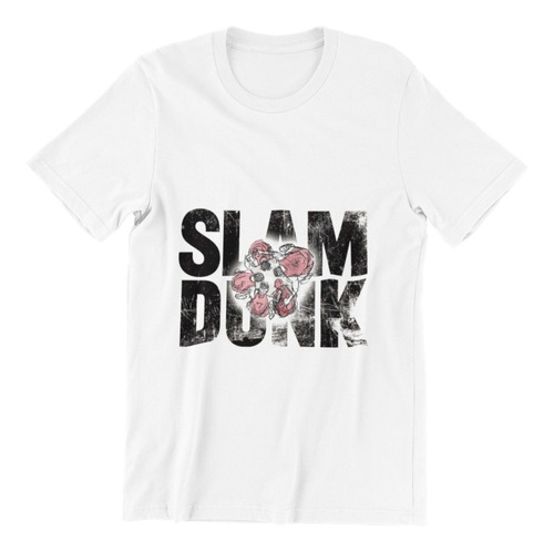 Polera Unisex Slam Dunk Basket Manga Estampado Algodon