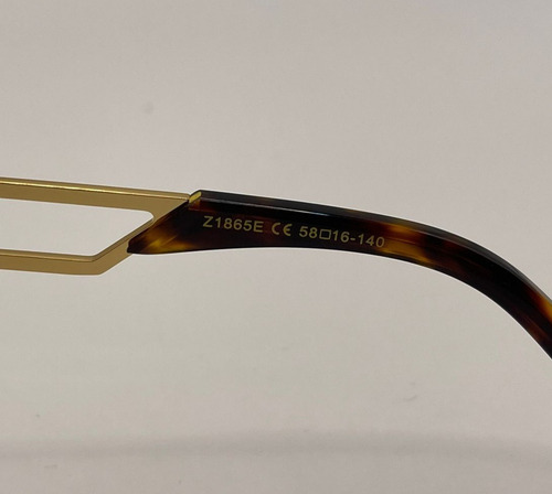Gafas Lentes Louis Vuitton Z1865e Tortoise Doradas Ocean Café Café Dorado (Usado)