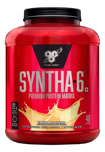 Proteína Syntha 6 5lb - Bsn Sabor Vanilla Ice Cream