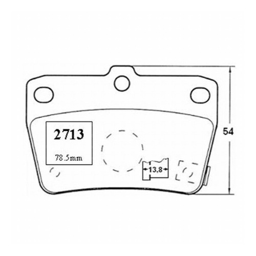 Pastillas Freno Toyota Rav4 2.0 Advantage 2006 Motor 1azfe