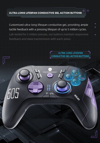 Thunderobot G50s/Hall Effect, Ordenador/Android/NS/ Negro
