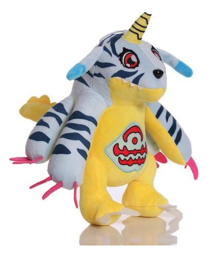 Digimon Adventure Gabumon Muñeca Peluche Juguete Regalo 27cm