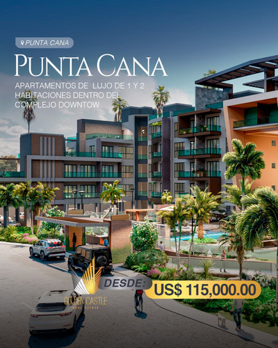 Proyecto De Apartamentos En Bávaro  Punta Cana  República Dominicana (2610)