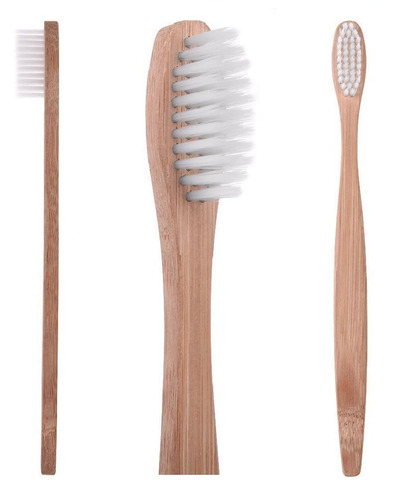 2 Pz Cepillo Dental Bamboo Dura 6 Veces Más Envio Gratis
