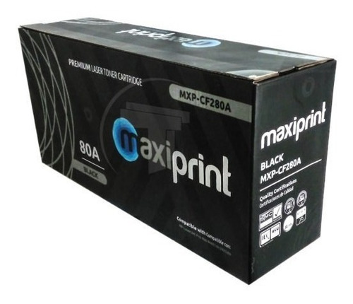 Recargamos Toner Comp Hp80a Cf280a Laserjet Pro400-m401 M425