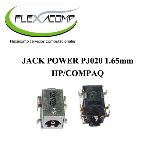 Jack Power Pj020 De 1.65mm Para Hp/compaq