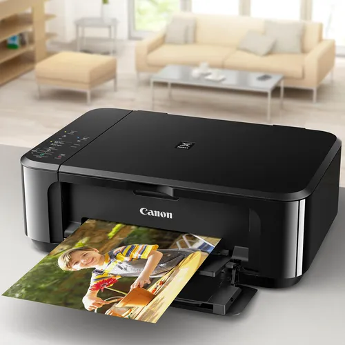 Impresora Inyección Color Multifuncional Inalámbrica Negra
