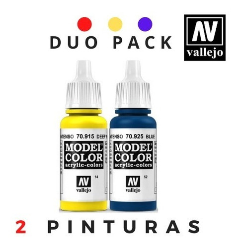 Pintura Acrílica Vallejo - Duo Pack  (2 Unidades)