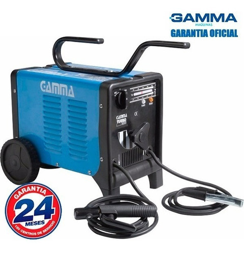 Soldadora Electrica Gamma Turbo 265 210a Mono-bifásica Envio