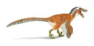 Figura De Velociraptor Emplumado Marca Safari