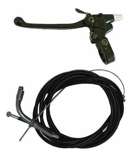 Palanca Embrague Cable Acelerador Para Bici Motorizada 49cc