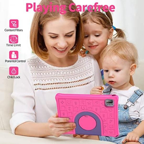Volentex Kids Tablet 10 Pulgadas Android 12, Tablet Pc Con 3