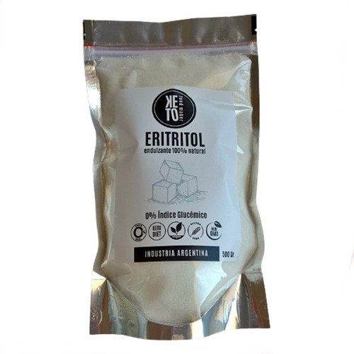 Eritritol 500 Gr - 100% Natural - Envío Gratis