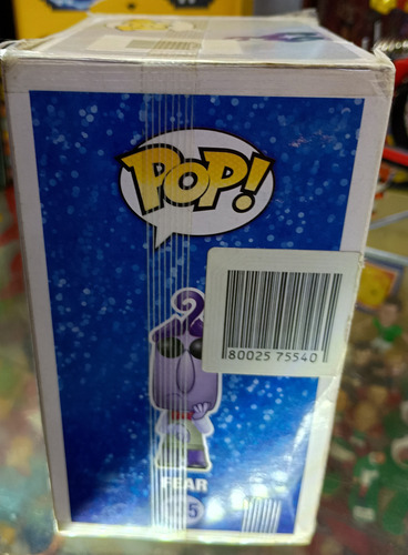 Funko Pop Intensamente Temor Y Vaso Tristeza (Usado)