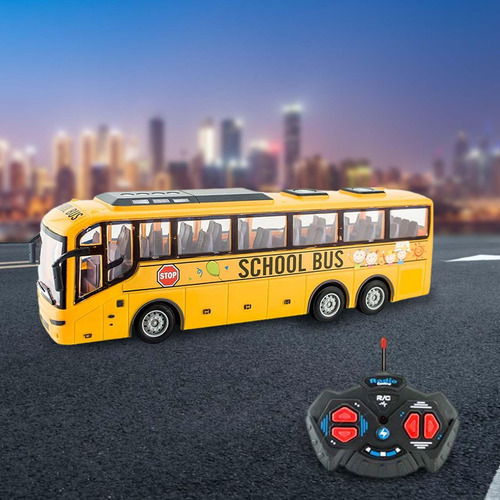 Control Remoto De Radio Para Autobús Escolar Rc, Camión De P