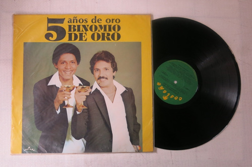 Vinyl Vinilo Lp Acetato Binomio De Oro 5 Años De Oro