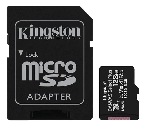 Tarjeta De Memoria Kingston Sdcs2sp Canvas Select Plus Con