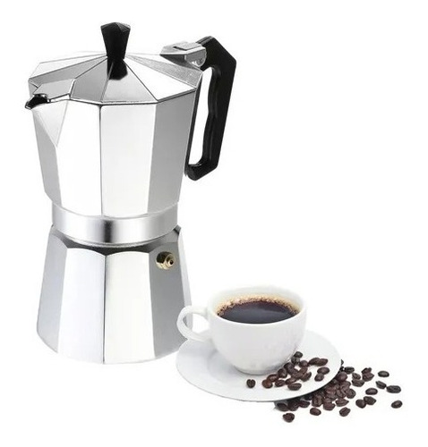 Cafetera Italiana Aluminio 9 Pocillos Moka Express Grande Ct