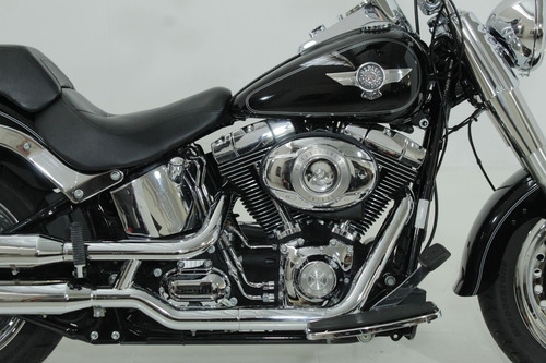 Harley-davidson Fat Boy Flstf 2014 Preta