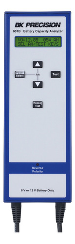 Analizador Capacidad Bateria 6 12 V Azul Blanco