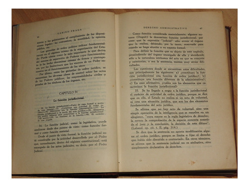 Gabino Fraga - Derecho Administrativo 3aed 1944 (Usado)