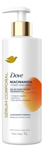 Crema Corporal Dove Sérum Aclara Niacinamida 1 Litro Neutra