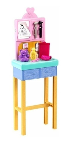 Imagem 4 de 8 de Barbie Profissões Médica Pediatra C/ Bebê Mattel Ms Sj