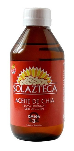 Aceite De Chia Sol Azteca X 250 Cc