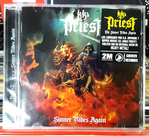  Kk´s Priest - The Sinner Rides Again Cd Nuevo Sellado