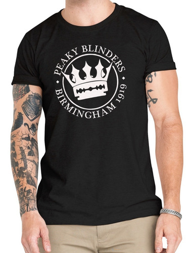 Polera Peaky Blinders Gánsters 100% Algodón Orgánico Se37