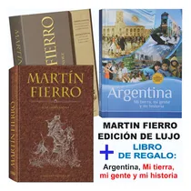 Comprar Martín Fierro Con Estuche Edición De Lujo  + Libro De Regalo