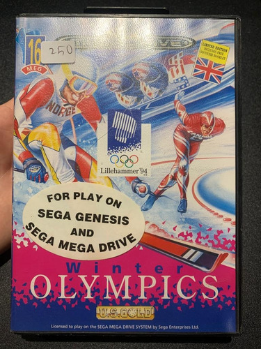 Winter Olympics Sega Mega Drive Sin Manual