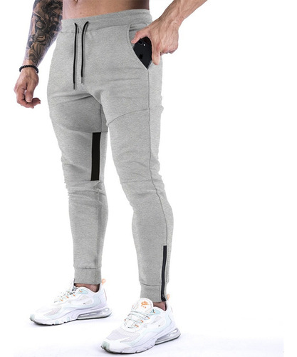 Pants Deportivo Hombre Joggers Ropa For Gym Pantalon Negro