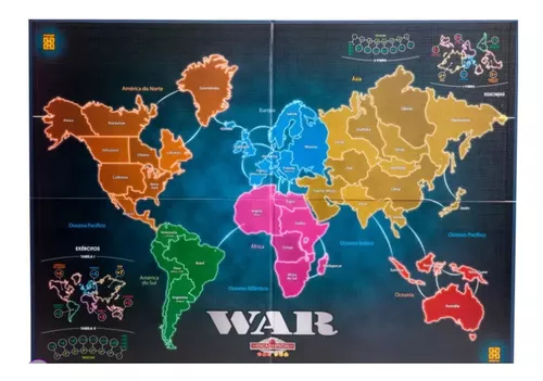 Brinquedo Jogo De Estrategia War Especial Grow Novo