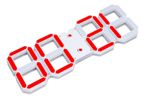 Reloj De Pared Led 3d, Relojes Digitales Huecos Multifunción