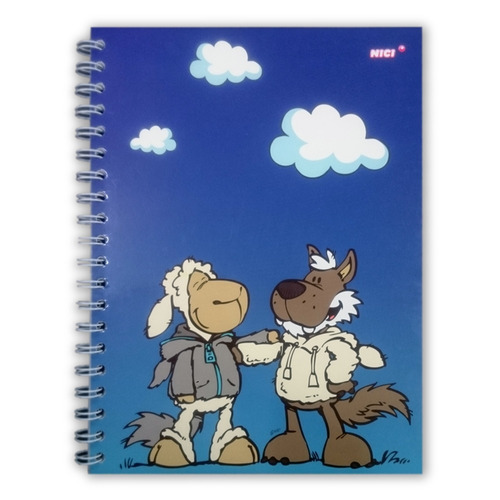 Nici Cuaderno Jolly Logan & Wolf Rayado