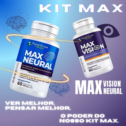 Kit Max Neural / Max Vision Alta Perfomance Mental Visão