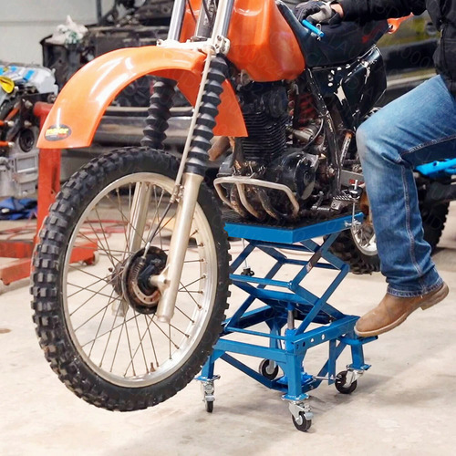 Elevador Hidraulico Para Motos Tipo Motocross